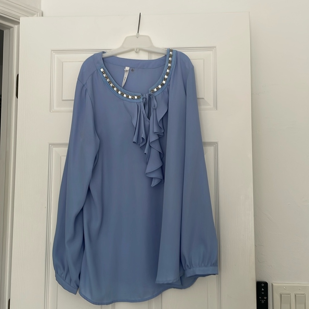 Blue blouse